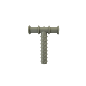 Chewy Tube® Knobby gris Original (Hecho en USA)