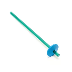 Bombilla con bloque labial azul