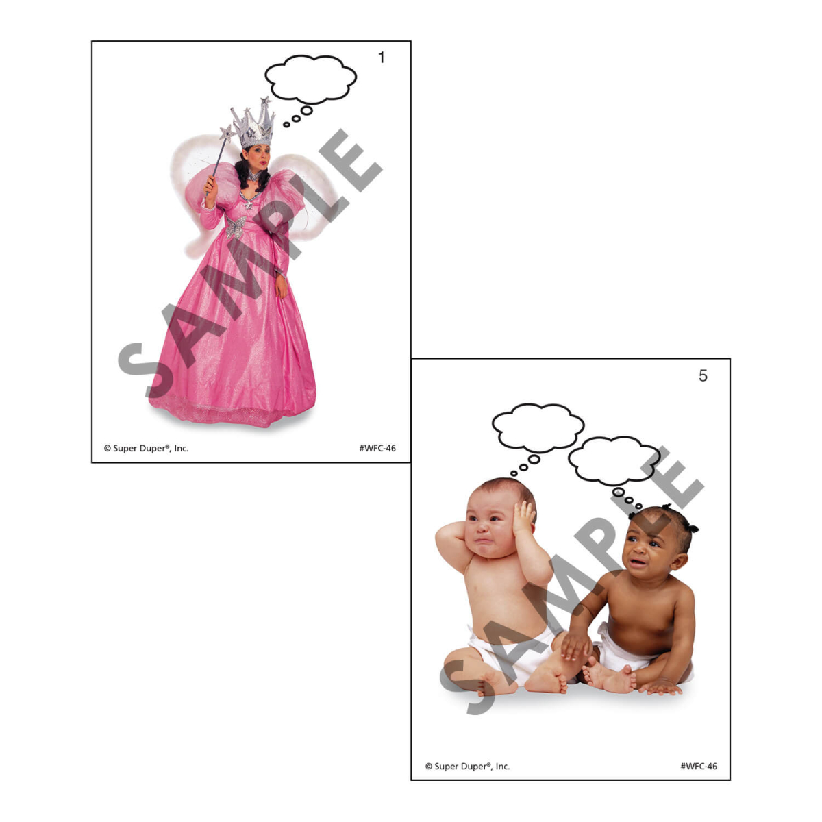 Tarjetas fotográficas - ¿Qué están pensando? (Super Duper) - Imagen 5