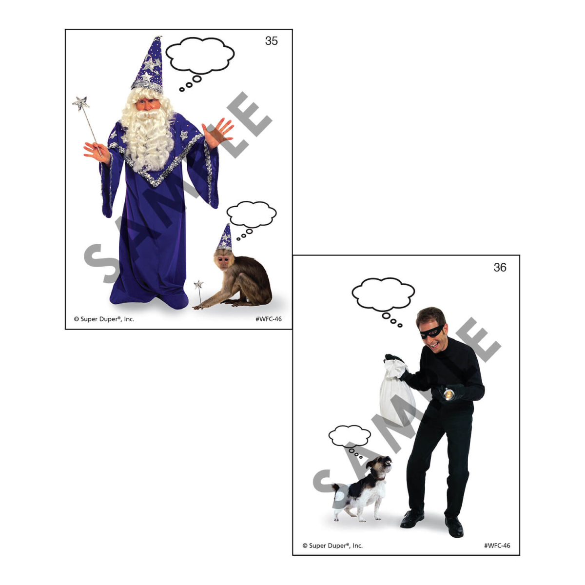 Tarjetas fotográficas - ¿Qué están pensando? (Super Duper) - Imagen 6
