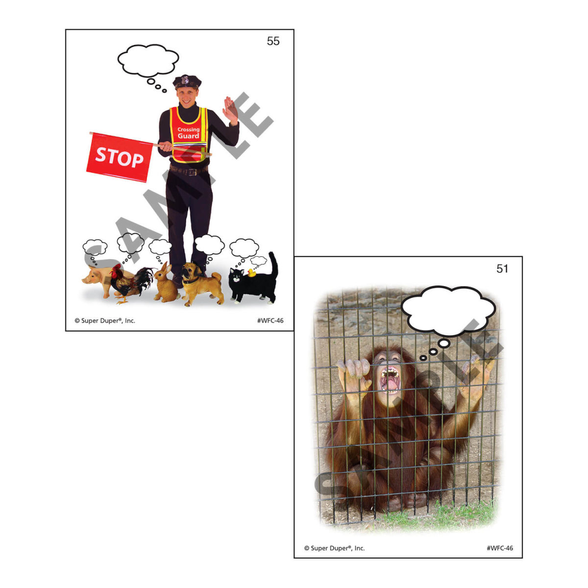 Tarjetas fotográficas - ¿Qué están pensando? (Super Duper) - Imagen 7