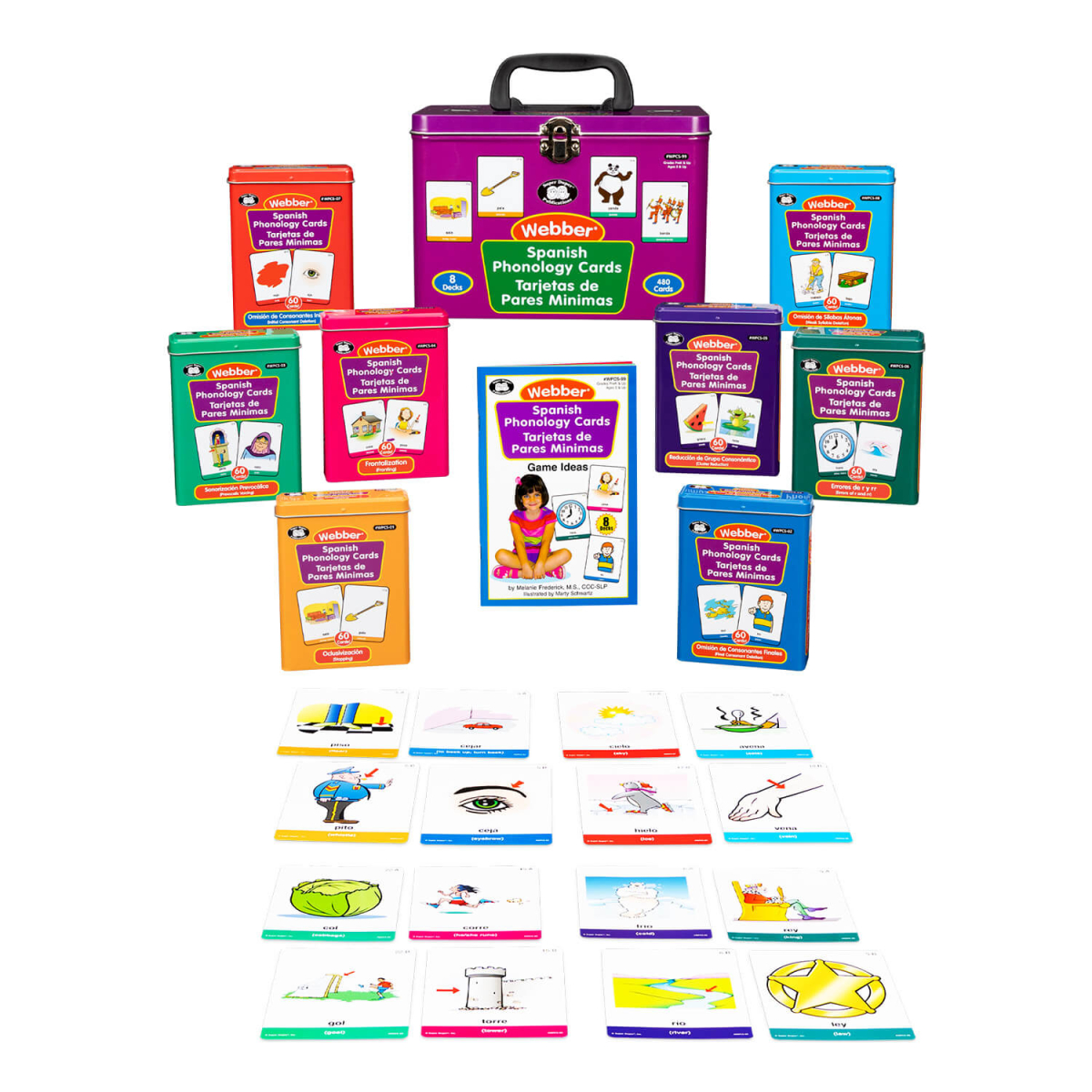 Webber Spanish Phonology Cards – Tarjetas de Fonología en Español