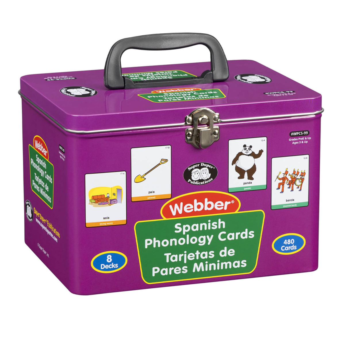 Webber Spanish Phonology Cards – Tarjetas de Fonología en Español - Imagen 2