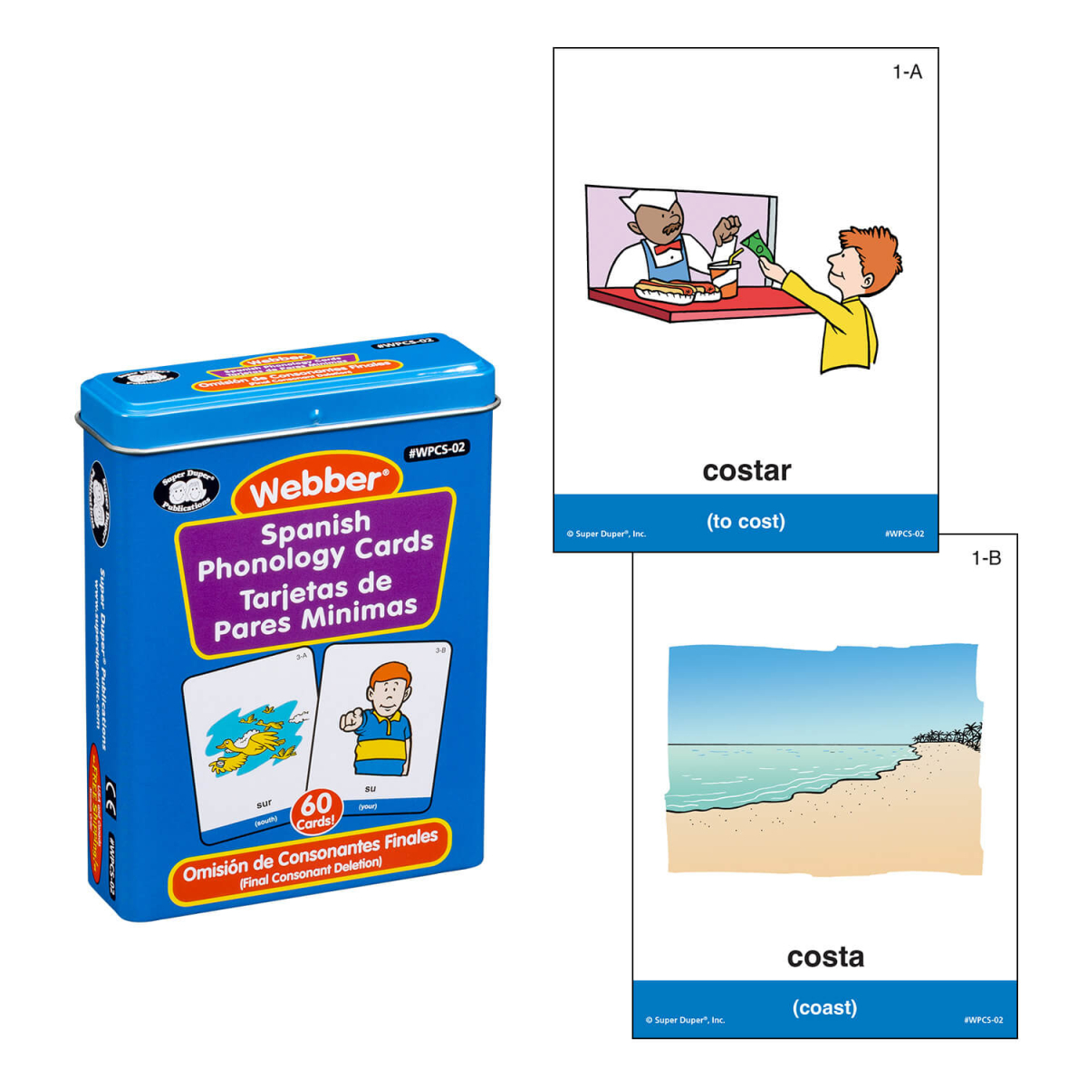Webber Spanish Phonology Cards – Tarjetas de Fonología en Español - Imagen 8