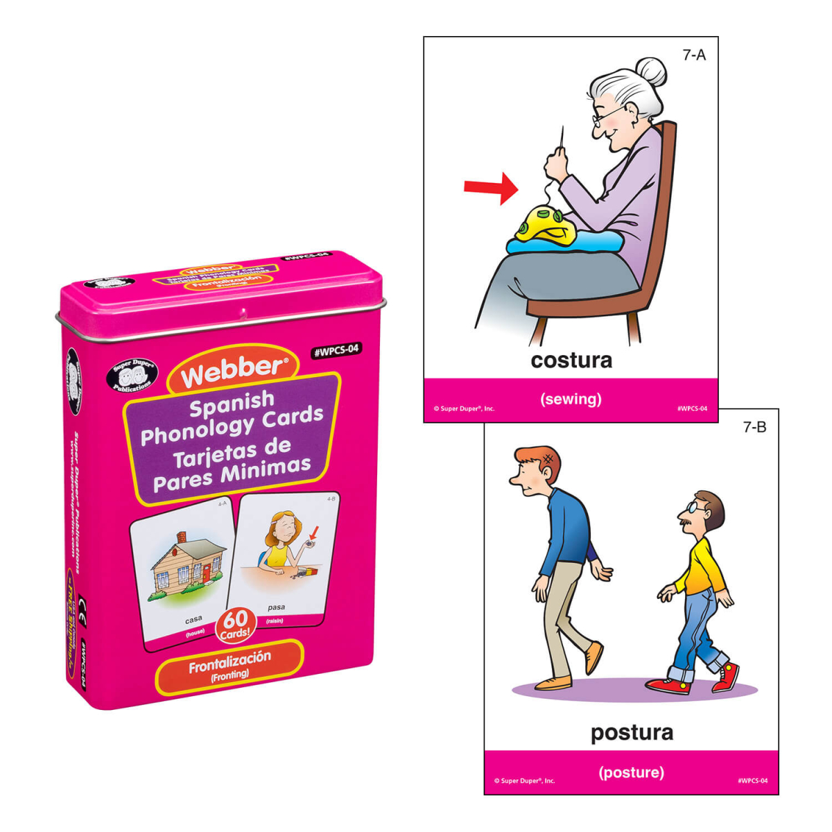 Webber Spanish Phonology Cards – Tarjetas de Fonología en Español - Imagen 10