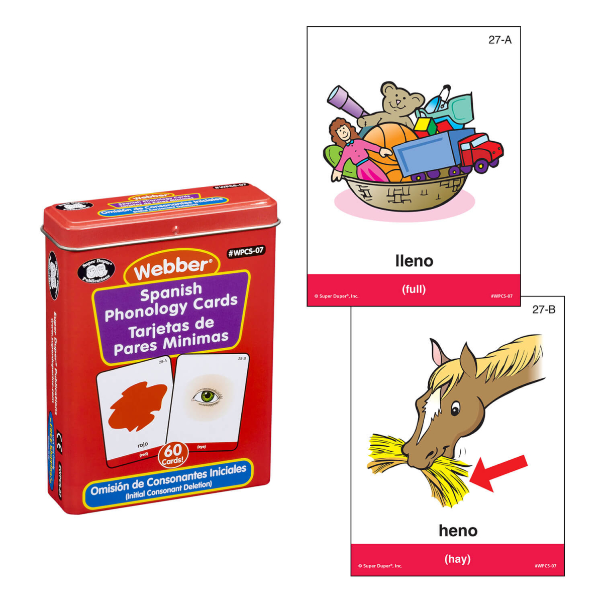 Webber Spanish Phonology Cards – Tarjetas de Fonología en Español - Imagen 13