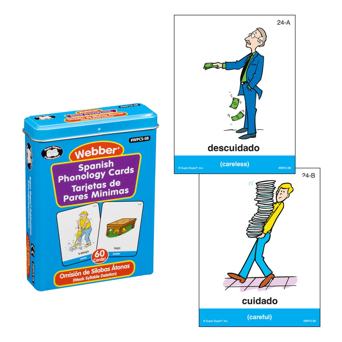 Webber Spanish Phonology Cards – Tarjetas de Fonología en Español - Imagen 14