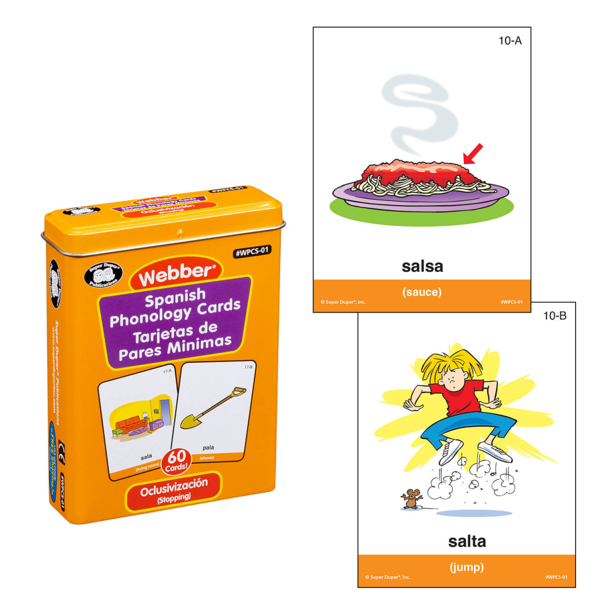 Webber Spanish Phonology Cards – Tarjetas de Fonología en Español - Imagen 7