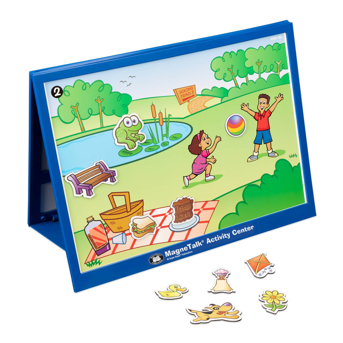 MagneTalk Match-Up Adventure Kit – Kit de Aventuras con Juegos Magnéticos de Barrera - Imagen 2