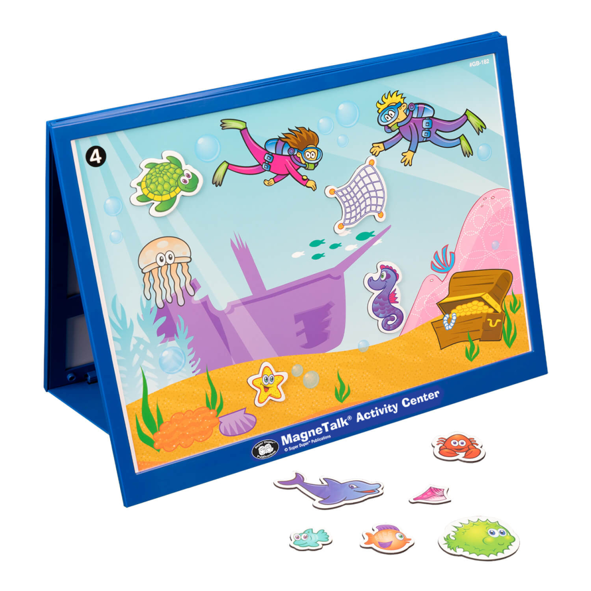 MagneTalk Match-Up Adventure Kit – Kit de Aventuras con Juegos Magnéticos de Barrera - Imagen 4