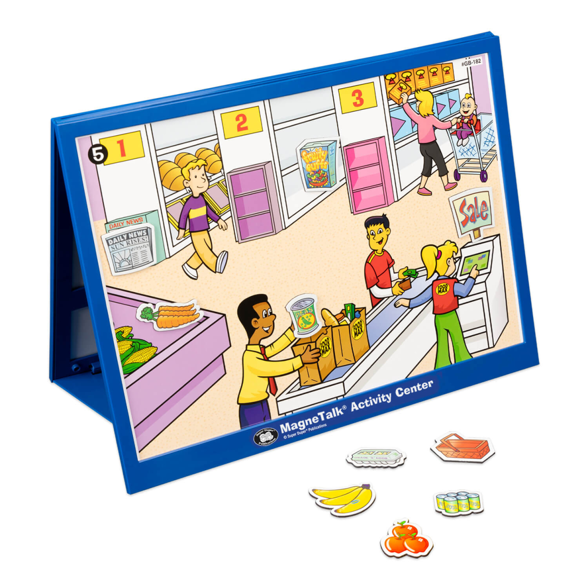 MagneTalk Match-Up Adventure Kit – Kit de Aventuras con Juegos Magnéticos de Barrera - Imagen 5