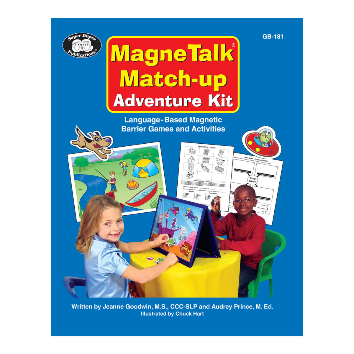 MagneTalk Match-Up Adventure Kit – Kit de Aventuras con Juegos Magnéticos de Barrera - Imagen 9